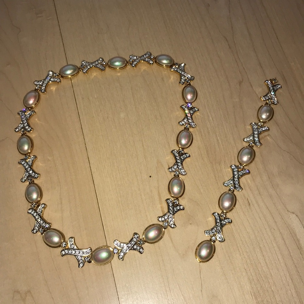 Necklace and bracelet